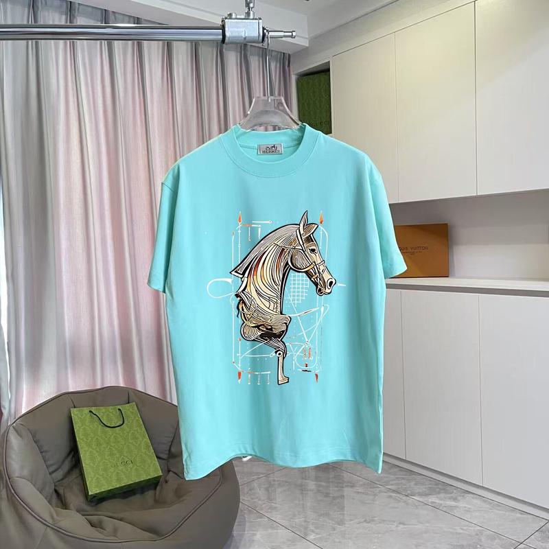 HERMES Men shirts-257